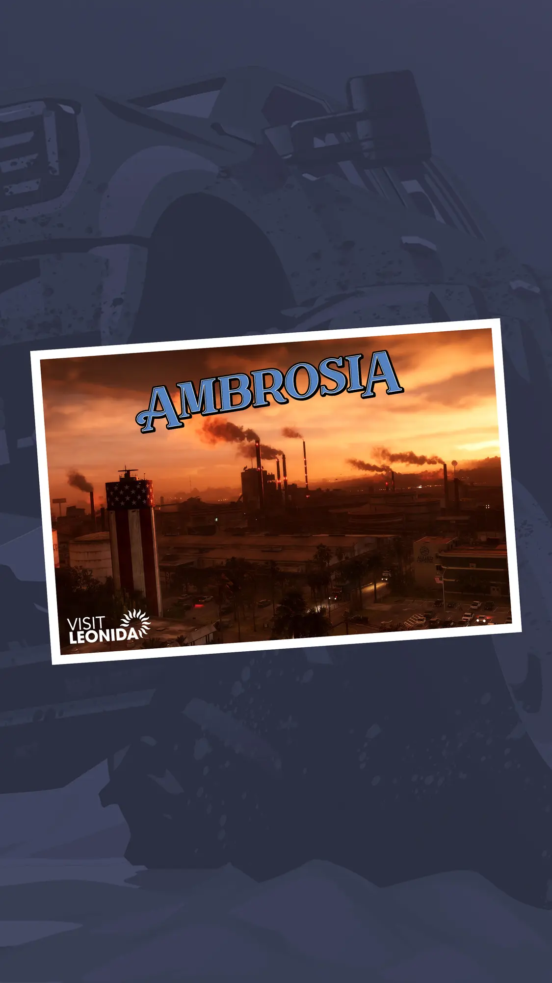 Ambrosia postcard