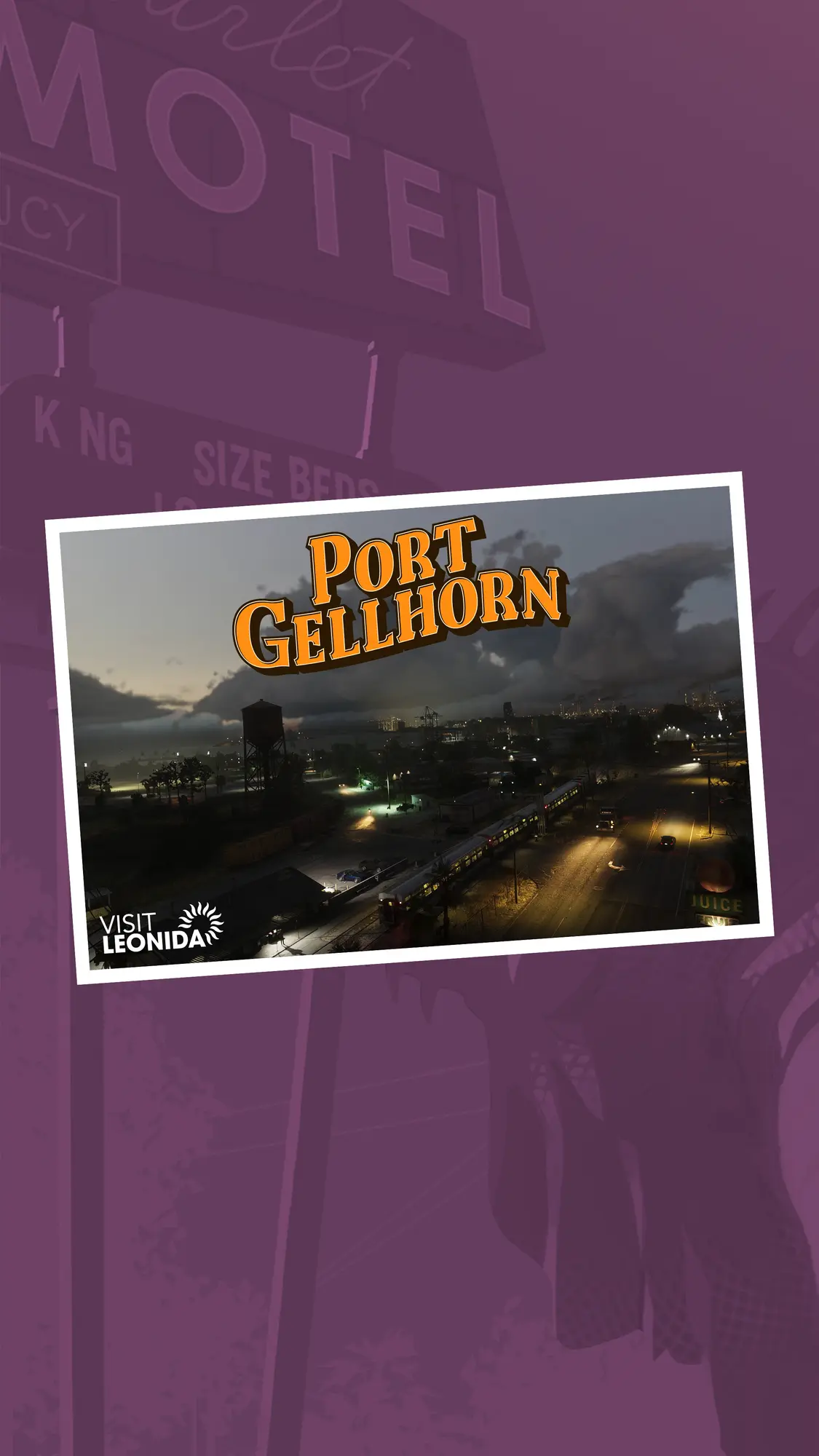 Port Gellhorn postcard